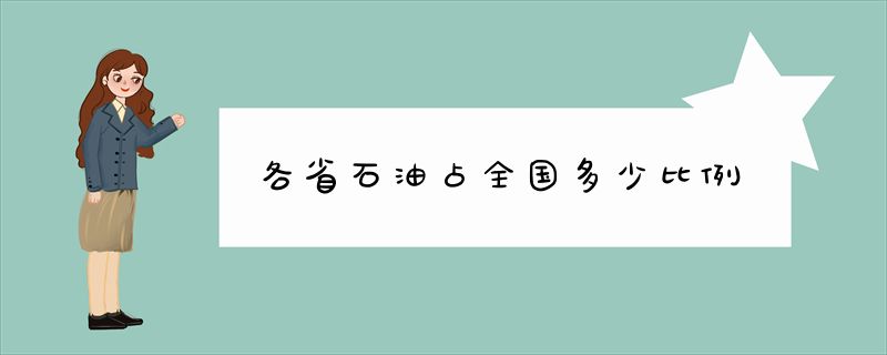 各省石油占全国多少比例