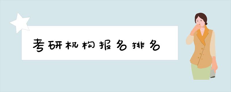 考研机构报名排名