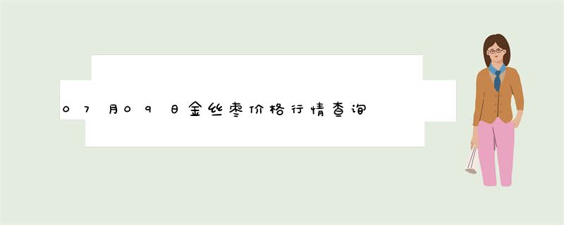 07月09日金丝枣价格行情查询